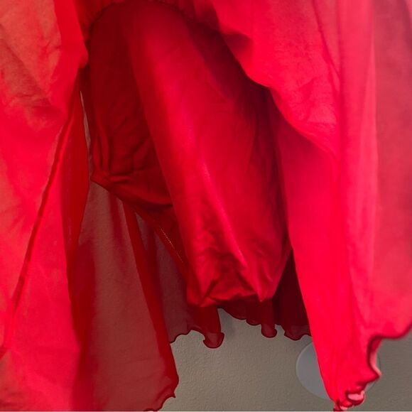 WEISSMAN Dance Costume ballet lyrical ESMERALDA
10922 red gold MC-Medium child - Picture 6 of 11